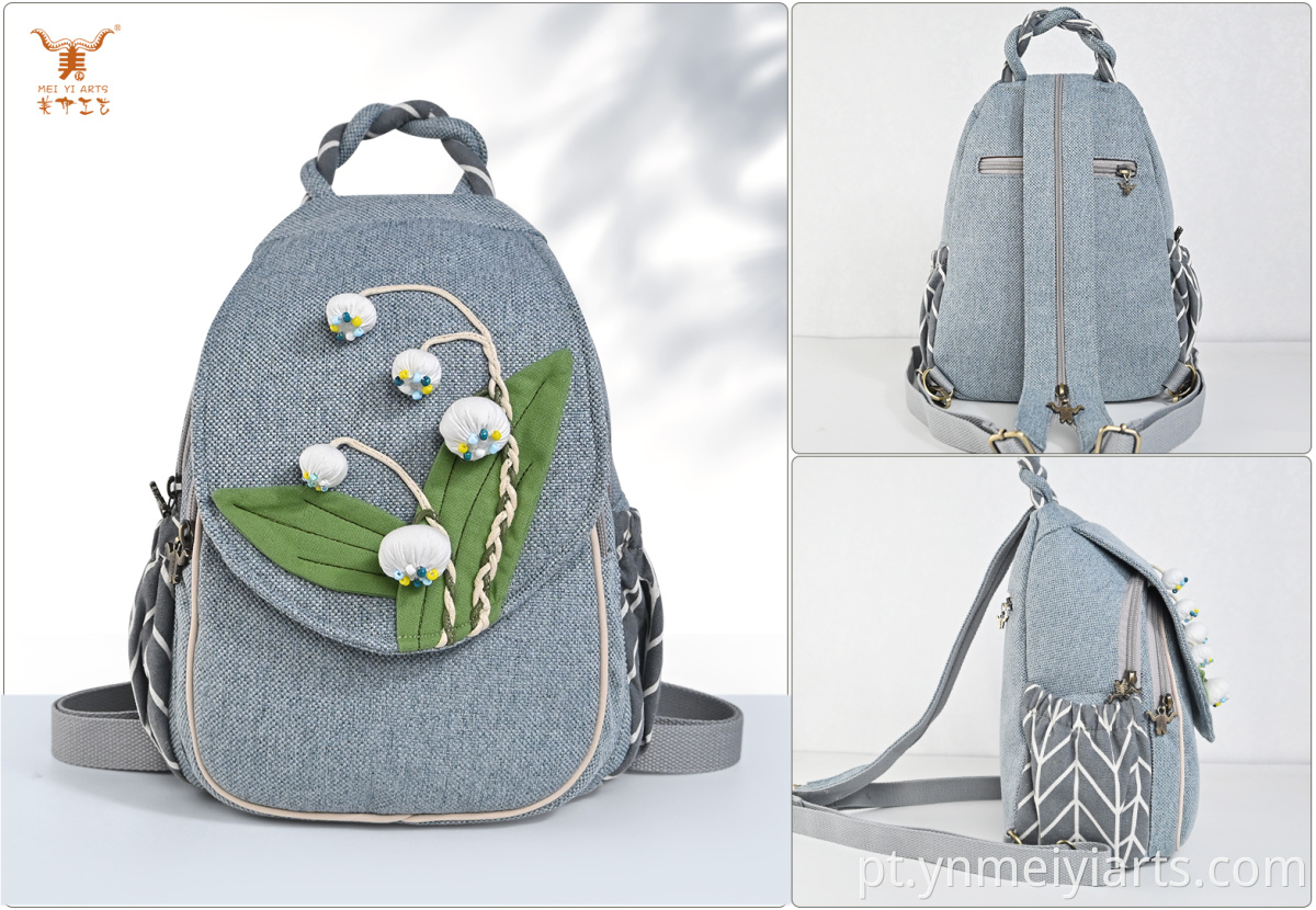 Linen Backpack